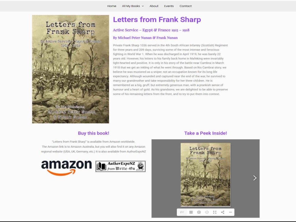 frank bookpage